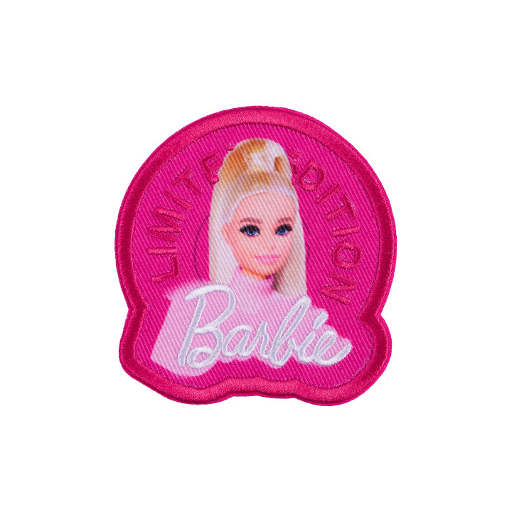 Ecusson thermocollant Barbie Brodé