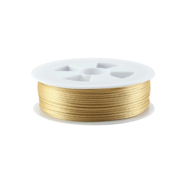 Queue de rat au mètre 2.5mm coloris Beige foncé
