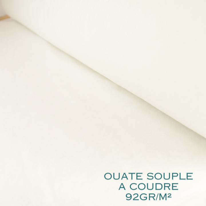 Ouate souple à coudre 92gr/m²