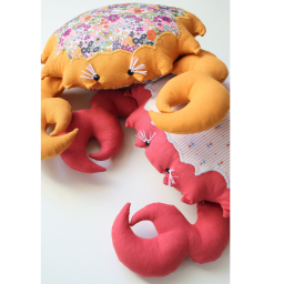 Patron pochette Doudou crabe - Les Enchantées