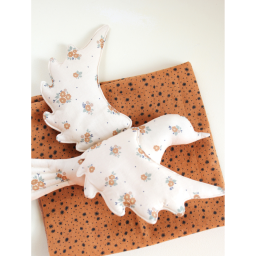 Patron pochette Oiseau Colombe - Les Enchantées