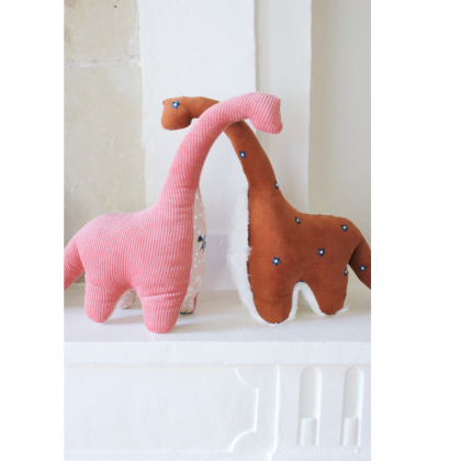 Patron pochette Diplodocus Dinosaure - Les Enchantées