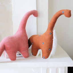 Patron pochette Diplodocus Dinosaure - Les Enchantées