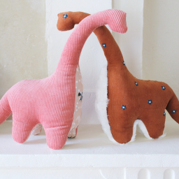 Patron pochette Diplodocus Dinosaure - Les Enchantées