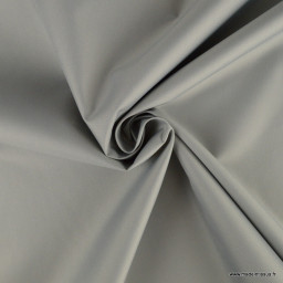 Tissu oxford gris avec menbrane étanche et respirant