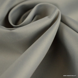 Tissu oxford gris avec menbrane étanche et respirant