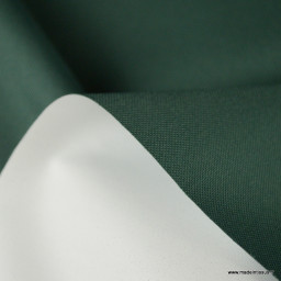 Tissu oxford vert avec menbrane étanche et respirant