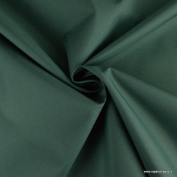 Tissu oxford vert avec menbrane étanche et respirant