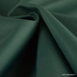 Tissu oxford vert avec menbrane étanche et respirant