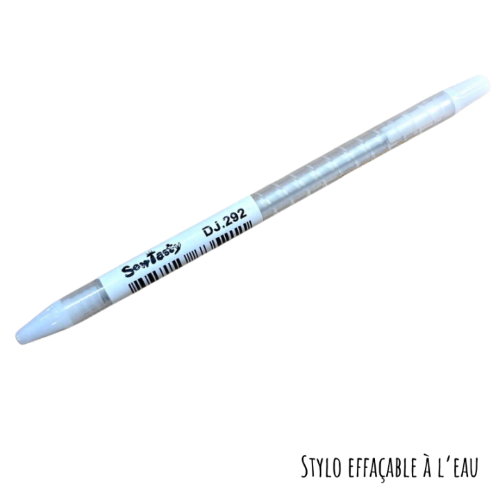 Stylo effaçable à l'eau - coloris Blanc