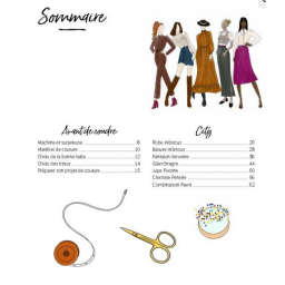 Livre Mes Essentiels Bohème - 18 modèles à coudre