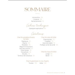 Livre Mon trousseau de naissance à coudre