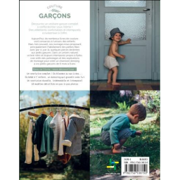 Livre Couture pour Garçons - du 6 mois au 8 ans
