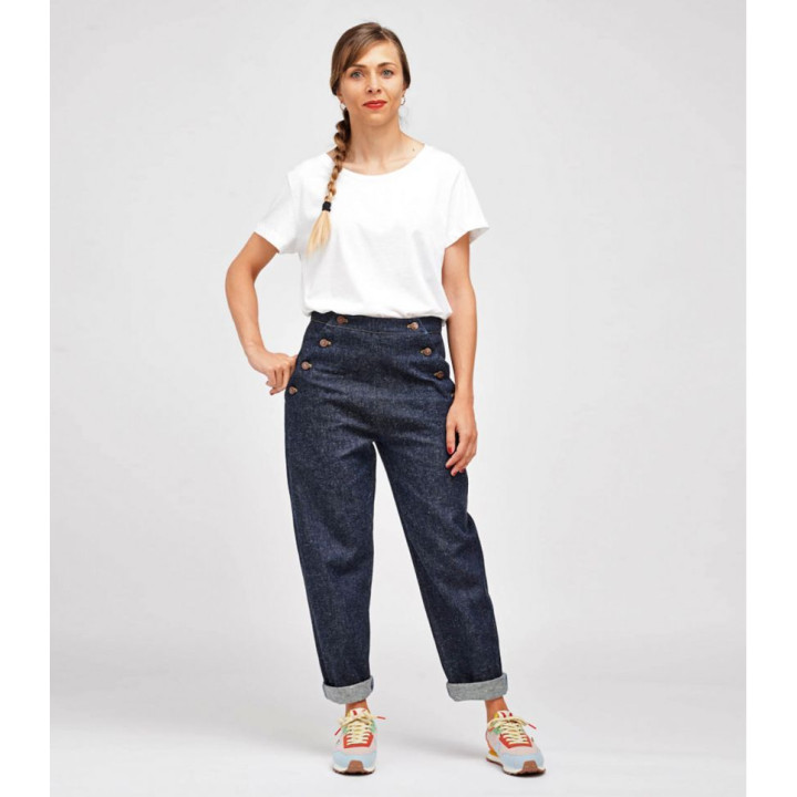 Patron Pantalon I AM Nout du 34 au 46 - I AM Pattern