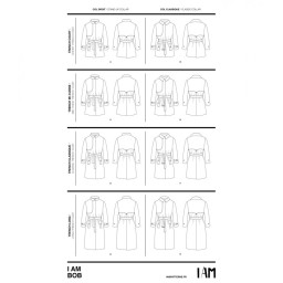 Patron Trench - I AM BOB - I AM Pattern - 4 versions