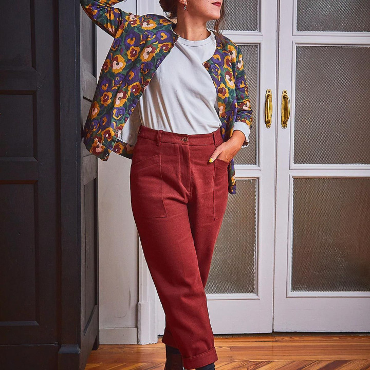 Patron pantalon - short Femme Berlin by Ikatee du 32 au 52