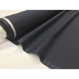 Toile polyester viscose pantalon marine x50cm