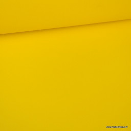 Tissu Simili cuir ameublement rigide Jaune