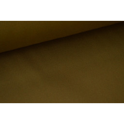 Véritable tissu gabardine marron  x50cm