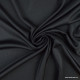 Tissu maille jersey interlock polyester noir