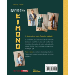 Livre 15 modèles de vêtements à coudre pour femme inspirés du kimono