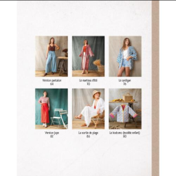 Livre 15 modèles de vêtements à coudre pour femme inspirés du kimono