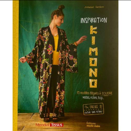 Livre 15 modèles de vêtements à coudre pour femme inspirés du kimono