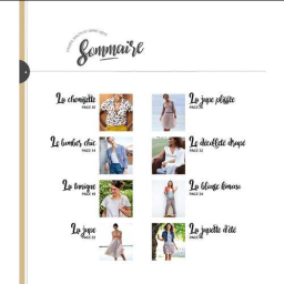 Livre 17 modèles à coudre pour l'été : Hauts, bas et jupes