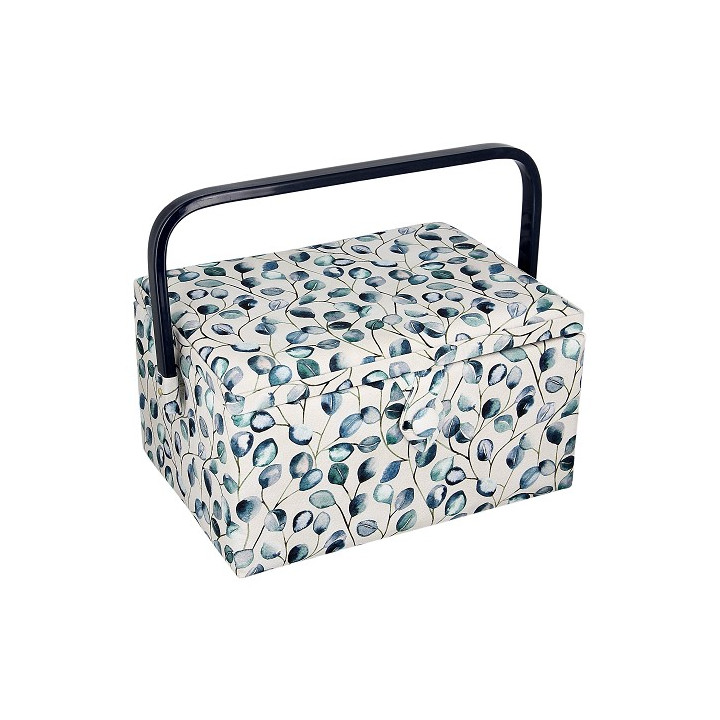 Boite à couture - Motif Eucalyptus