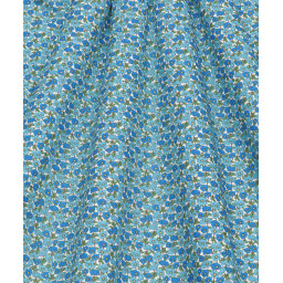 Tissu Liberty Charmian fleurs bleues - oeko tex