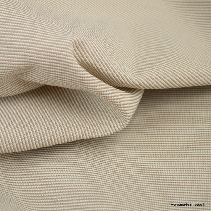 Tissu extérieur polypro tweed ardoise