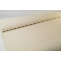 Tissu extérieur polypro beige.