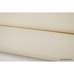 Tissu extérieur polypro beige.