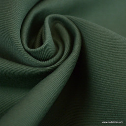 Tissu sergé coton lourd vert tilleul 300gr/m²