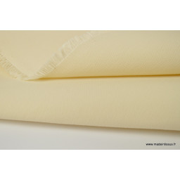 Tissu extérieur polypro ivoire