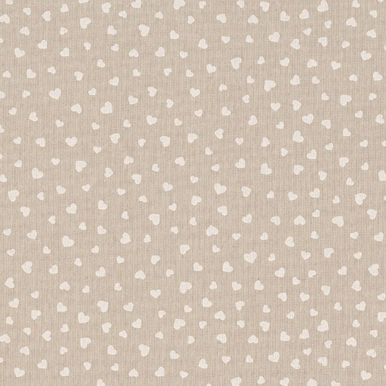 Coupon De Tissu Lin Naturel - Couleur Lin Uni - 1/2 Mètre (50x140 Cm) - Idéal Pour Couture