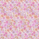 Tissu Liberty Organic Betty Bea fleurs Lilas - OEKO TEX