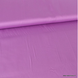 Tissu Satin de coton - parme