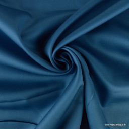Tissu Satin de coton - denim