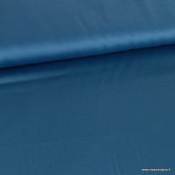 Tissu Satin de coton - denim