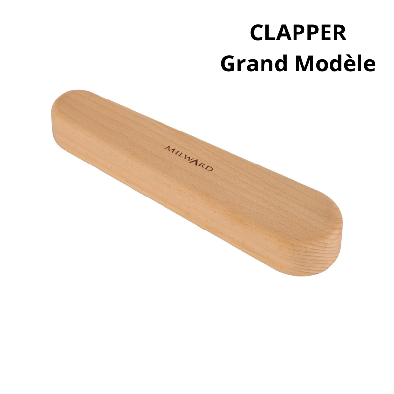Clapper En Bois Hêtre - Outil Couture Professionnel Pour Quilting, Pressage Et Repassage