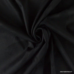 Suédine aspect daim - Noir - OEKO TEX