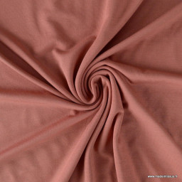 Tissu Jersey de viscose de bambou Terracotta - OEKO TEX