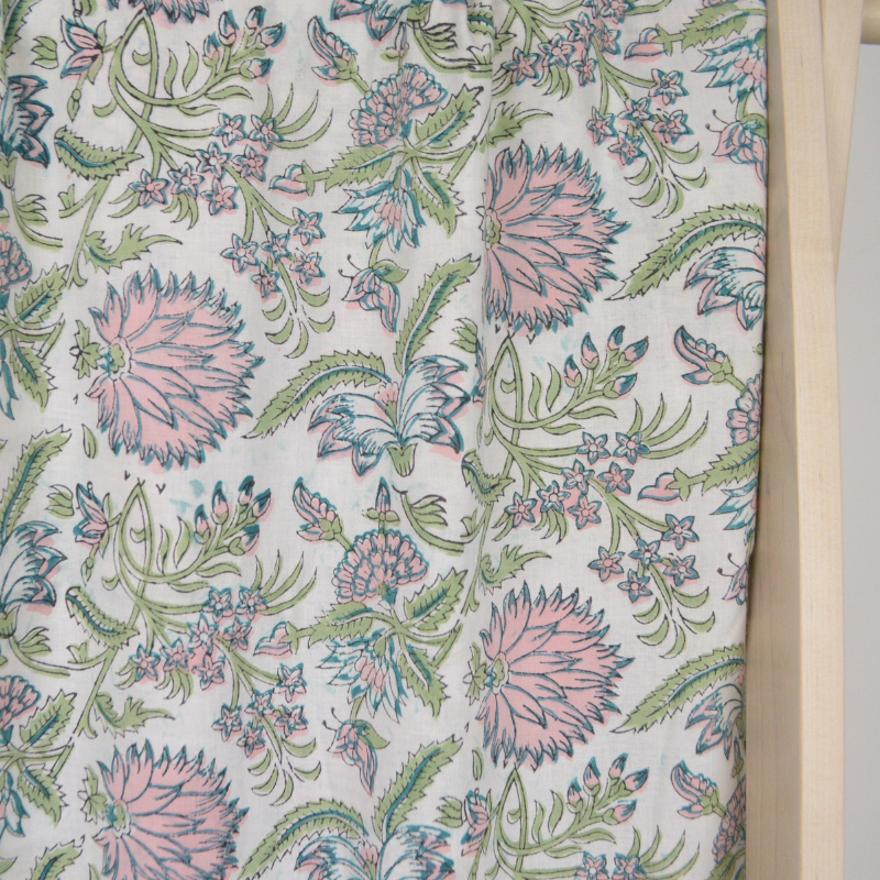 Set De 6 Tampons Bois Indien - Motifs Cachemire, Pour Tissu, Papier, Argile, Tatouages Temporaires