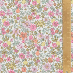 Tissu Liberty Fruit Punch fleurs coloris A - OEKO TEX