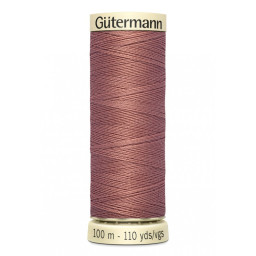 Bobine de Fil pour tout coudre Gutermann 100 m - N°245 vieux rose