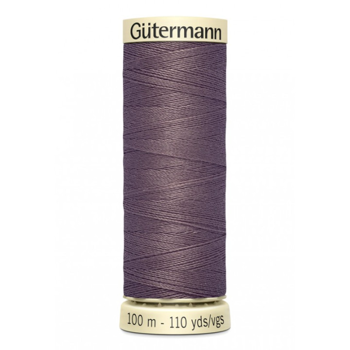 Bobine de Fil pour tout coudre Gutermann 100 m - N°127 violet