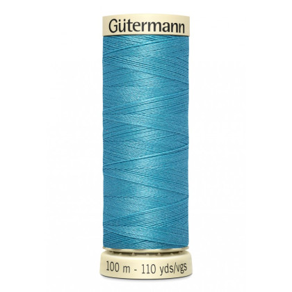 Bobine de Fil pour tout coudre Gutermann 100 m - N°385 bleu