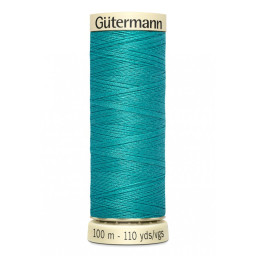 Bobine de Fil pour tout coudre Gutermann 100 m - N°763 bleu turquoise