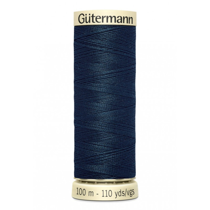 Bobine de Fil pour tout coudre Gutermann 100 m - N°764 bleu